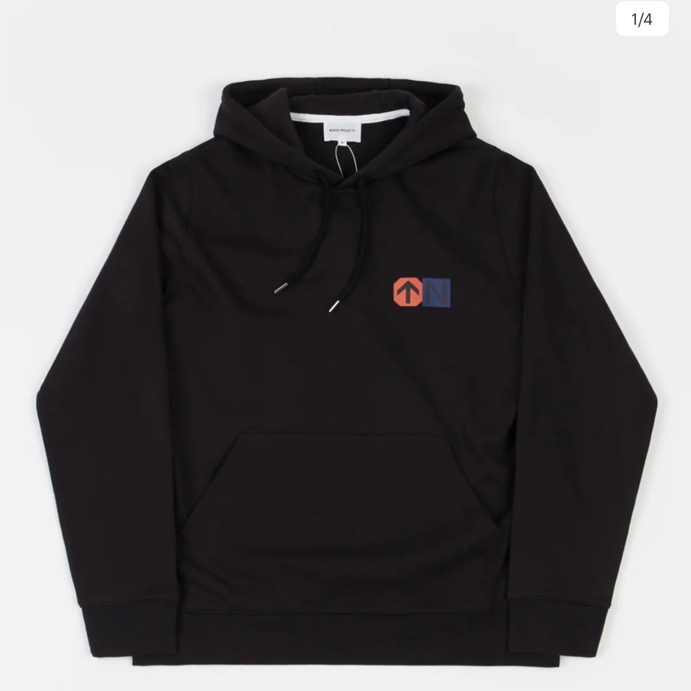 Men's Black Hoodie Sweater